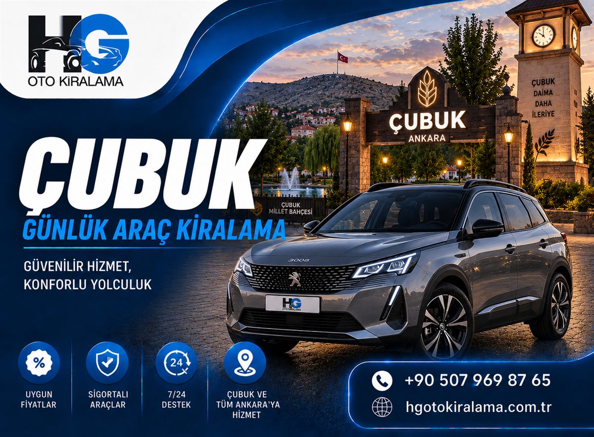 Çubuk Günlük Araç Kiralama